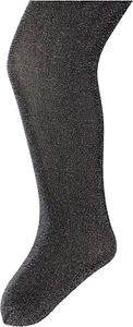 Jefferies Socks Little Girls' Sparkly Tights, Black - Picture 1 of 2