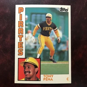 1984 Topps TIFFANY Set TONY PENA #645 PITTSBURGH PIRATES ** MINT ** HIGH GRADE  - Picture 1 of 2
