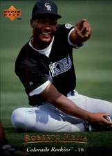 1995 Upper Deck Baseball Card #412 Roberto Mejia