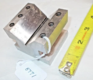 TAFT-PEIRCE Nice Machinists V BLOCK 2-3/8" Wide X 2-9/64" Long X 1-57/64"Tall - Picture 1 of 8