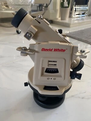 David White LT8-300P Universal Level Transit with Optical Plummet RRP £1095.00 - Image 1 of 4