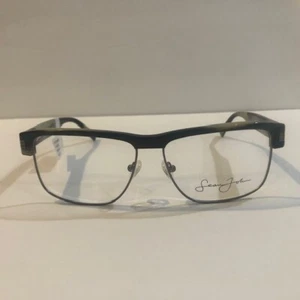 Sean John MF SJO5108 Black Horn Eyeglass Frames 59-15-145 - Picture 1 of 8