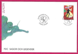 ALAND 1997 FDC - EUROPA - TALES & LEGENDS The Devil's Dance - Handstamped - Bild 1 von 1