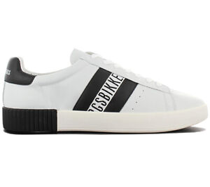 Herren Schuhe Sneakers BIKKEMBERGS BKE 108711 Strik ER 895 Leather Black White 