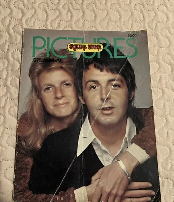 Rolling Stone Picture 1975 Annual Photo Rock Magazine Paul  Michael Jimmy David - Image 1 of 4