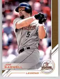 2017 Topps Salute Legend Jeff Bagwell Insert Set Break Astros #149 - Picture 1 of 2