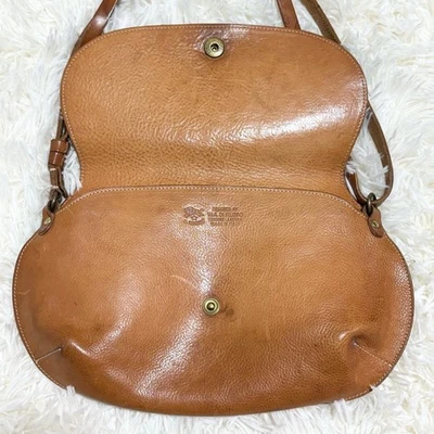 Bolso de hombro Il Bisonte de cuero bidireccional usado regalo Foto 1 de 4