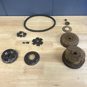 2003 SUZUKI LT80 LT 80 PRIMARY DRIVE CLUTCH Driven Bell Housing Belt For Parts - Picture 1 of 8