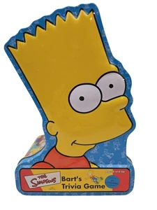 Bart Simpson Trivia Game Collectible in Great Condition Complete and Rare - Picture 1 of 24