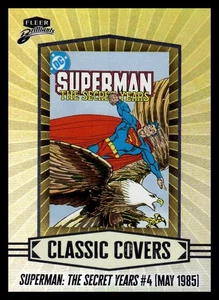 2025 UD Fleer Brilliants Superman Classic Covers CC-7 Superman: The Secret Years - Picture 1 of 2