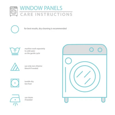 Par de paneles de cortina de ventana de mariposa aleteo decoración exuberante Foto 1 de 4