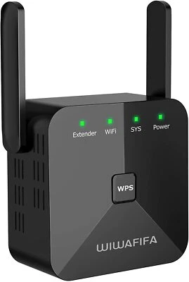 ONLY TODAY! WiFi Extender/Repeater 300Mb/s LongRange SignalBoost 2.4GHz 2700sqft - Image 1 of 4