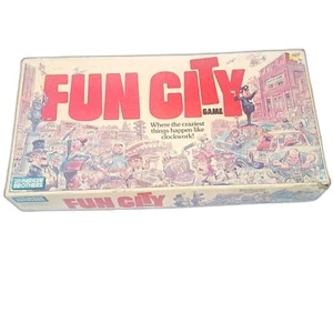 Fun City Game by Parker Brothers- Missing One Part 2- 4 players Pre Owned - Picture 1 of 4