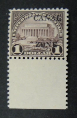 US Possession Stamp 1926 $1 Canal Zone #95 - Image 1 of 2