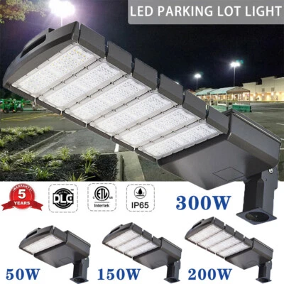 YAO-LITE Outdoor 200w 300w LED Parking Lot Lights Commercial Shoebox Street Light Fixture