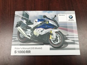 BMW S1000RR 2016 Rider User Manual LIKE NEW - Picture 1 of 3