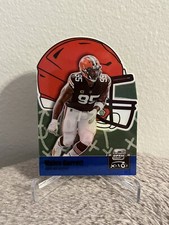 2022 Myles Garrett Optic Contenders X's O's Blue #/99 Card Cleveland Browns