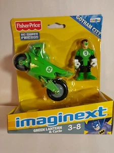 Imaginext DC Super Friends GREEN LANTERN & CYCLE (CosBman769) - Picture 1 of 8