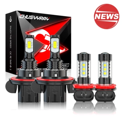 For Jeep Renegade 2015-2019 2020 Led Headlight High/Low + Fog Light Bulbs Combo - Image 1 of 4