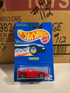 1991 Hot Wheels Blue Card 1993 Camaro Collector # 262-Brand NEW - Picture 1 of 4