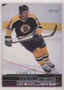 1999-00 Upper Deck UD Exclusives /100 Joe Thornton #18