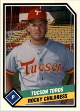 1989 Tucson Toros CMC #1 Rocky Childress