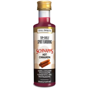 Still Spirits Top Shelf Hot Cinnamon Schnapps 50ml Essence DIY Home Brew - Picture 1 of 2