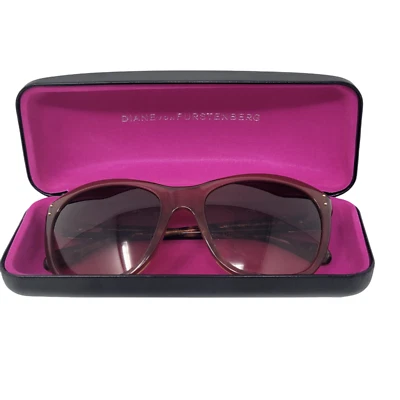 Diane Von Furstenberg Molly Sunglasses (DVF584S) 55-18-135 with Black Hard Case - Image 1 of 4