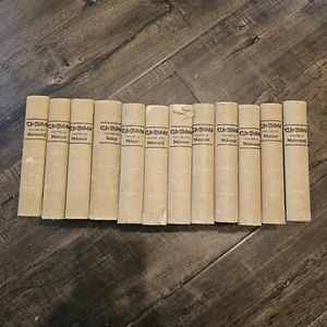 1896 THE BIBELOT Partial Book Set Lot of 12 Books Thomas Mosher Poetry Prose - Picture 1 of 10