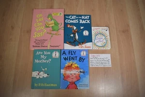 Dr. Seuss Cat/Back, Oh Say, Fly Went By, My Mother, Thinks Books(380-013) - Picture 1 of 7