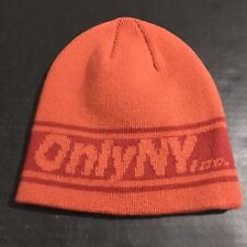 Only NY Orange Beanie Hat