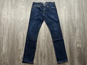 Pantalones de mezclilla con ribete cónico de 11 oz UB222 sin marca para hombre talla 31 - Imagen 1 de 9