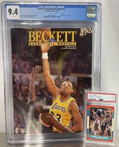 Kareem Abdul-Jabbar Beckett Fleer CGC Scottie Pippen Chicago Bulls Card/Mag. - Picture 1 of 20