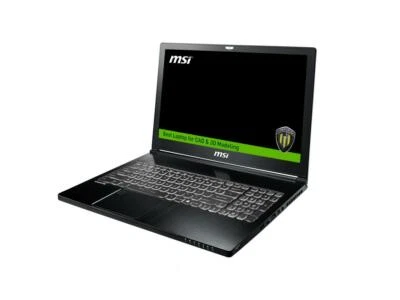 MSI WS63 8SL-015 i7-8750H, 512GB nVME+2TB, 32GB RAM, 15.6" 4K, Quadro P4200 8GB - Image 1 of 4