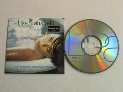 LISA STANSFIELD NEVER NEVER GONNA GIVE YOU UP+PEOPLE HOLD ON:DRS MIX CD SINGLE  - Image 1 of 4