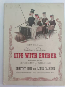 Clarence Day's Life with Father Play Souvenir Program - Picture 1 of 4