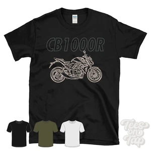CB1000R 2015 MOTORCYCLE ILLUSTRATION T-SHIRT - Picture 1 of 4