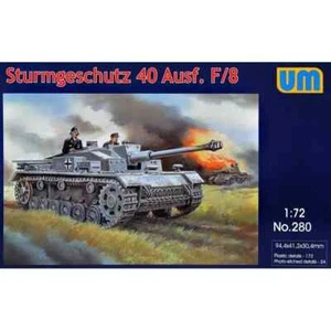 Unimodels UM280 Sturmgeschutz III Ausf.F/8 Plastikmodell Maßstab Bausatz 1/72 - Bild 1 von 6
