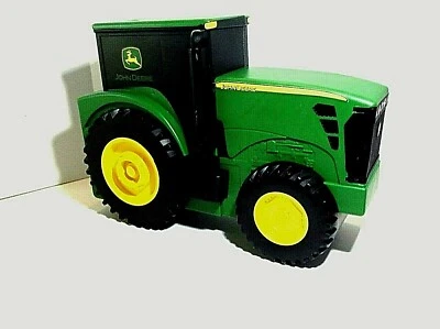  JOHN DEER ERTL CAJA DE COLECCIONISTA EN FORMA DE TRACTOR PLÁSTICO DURO CON 10 RANURAS DE COLECCIÓN Foto 1 de 4