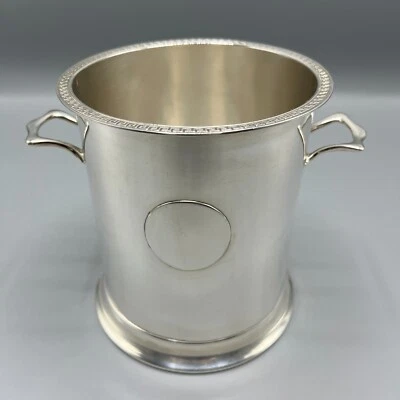 Antiguo soporte para botella de vino enchapado en plata posavasos soporte de sifón inglés c1920 de colección Foto 1 de 4