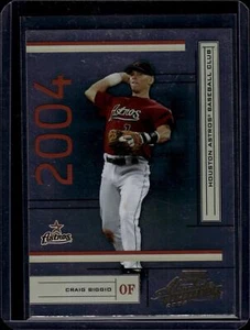 2004 Playoff Absolute Memorabilia #85 Craig Biggio Retail - Picture 1 of 2