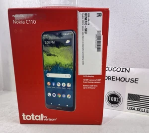Brand new Nokia C110-32 GB-Black (Total By Verizon) Smartphone - Picture 1 of 4