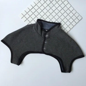 Damen Baumwollvlies Shorts Bolero Jacke Bolero Top Kurzärmlig Schulter Wärmer - Picture 1 of 16