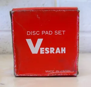 Vesrah Classic Vintage Motorcycle Brake Pads VD-209 FA34 Yamaha VD209 - Picture 1 of 6