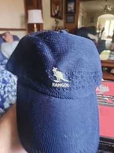 Baseball Cap Herren Kangol Blau Vintage  - Bild 1 von 7