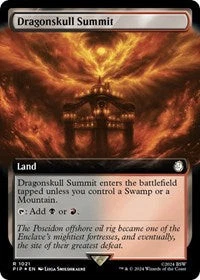 MTG Dragonskull Summit (Extended Art) (Surge Foil) (NM Foil) [Fallout] - Image 1 of 1