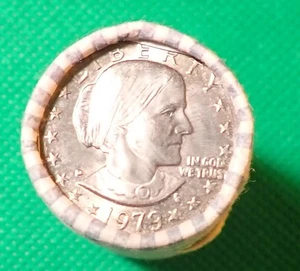 BU Roll 1979-D - Susan B Anthony Dollars - From OBW - #1155 - Picture 1 of 3