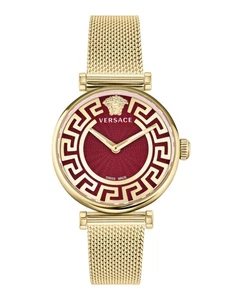 Versace Womens Gold 35mm Bracelet Fashion Watch - Picture 1 of 5