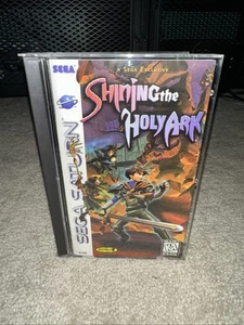 Shining the Holy Ark (Sega Saturn, 1997) Completo En Caja Excelente Estado - RARO - Imagen 1 de 4