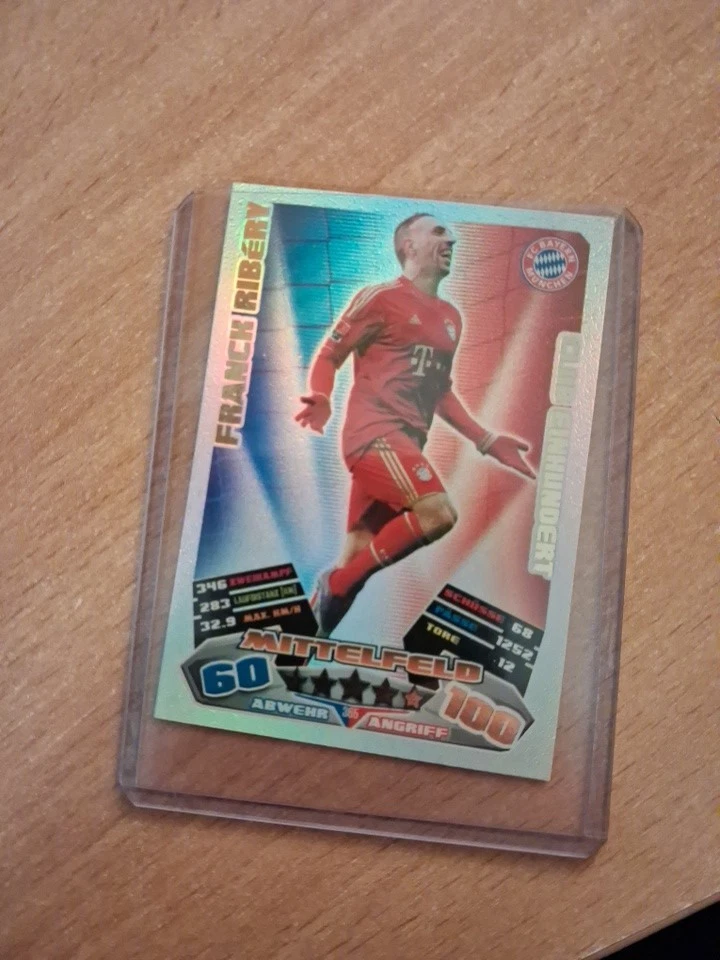 Match Attax -2013 / 2014   - CLUB 100 - FC BAYERN MÜNCHEN - FRANCK RIBÉRY !! - Bild 1 von 1